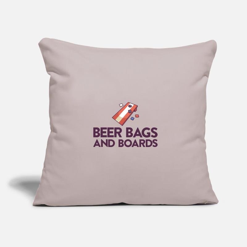 Cornhole Game Corn Hole Outfit with Cornhole Sofa pillow with filling 45cm x 45cm