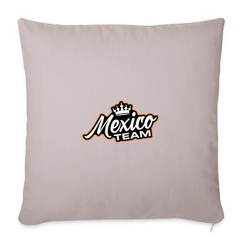 Mexico Team - Sofa pillow with filling 45cm x 45cm - light taupe - Front