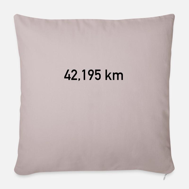 Marathon - Sofakissen mit Füllung 45 x 45 cm - helles Taupe