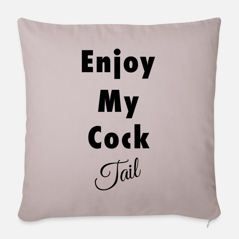 Cocktail - Coussin et housse de 45 x 45 cm - taupe clair