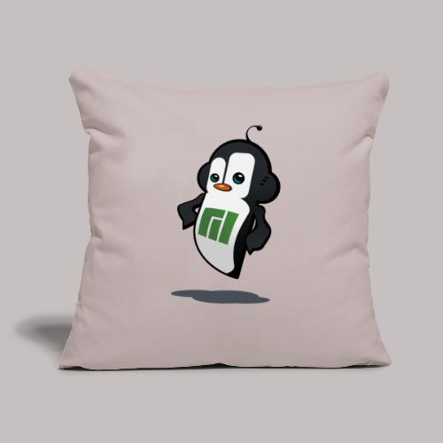 Manjaro Mascot confident right - Sofa pillow with filling 45cm x 45cm