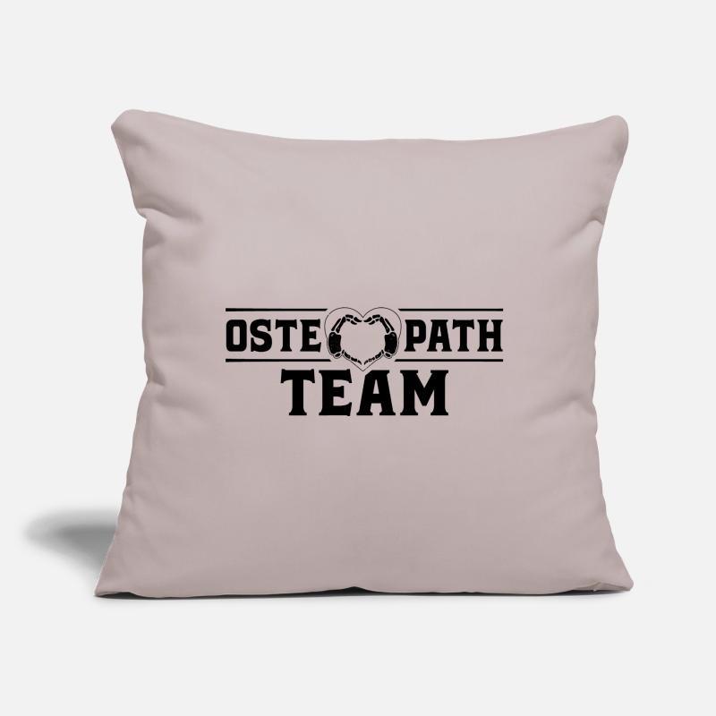 Osteopath Team Osteopaths Profession Osteopathy Sofa pillow with filling 45cm x 45cm