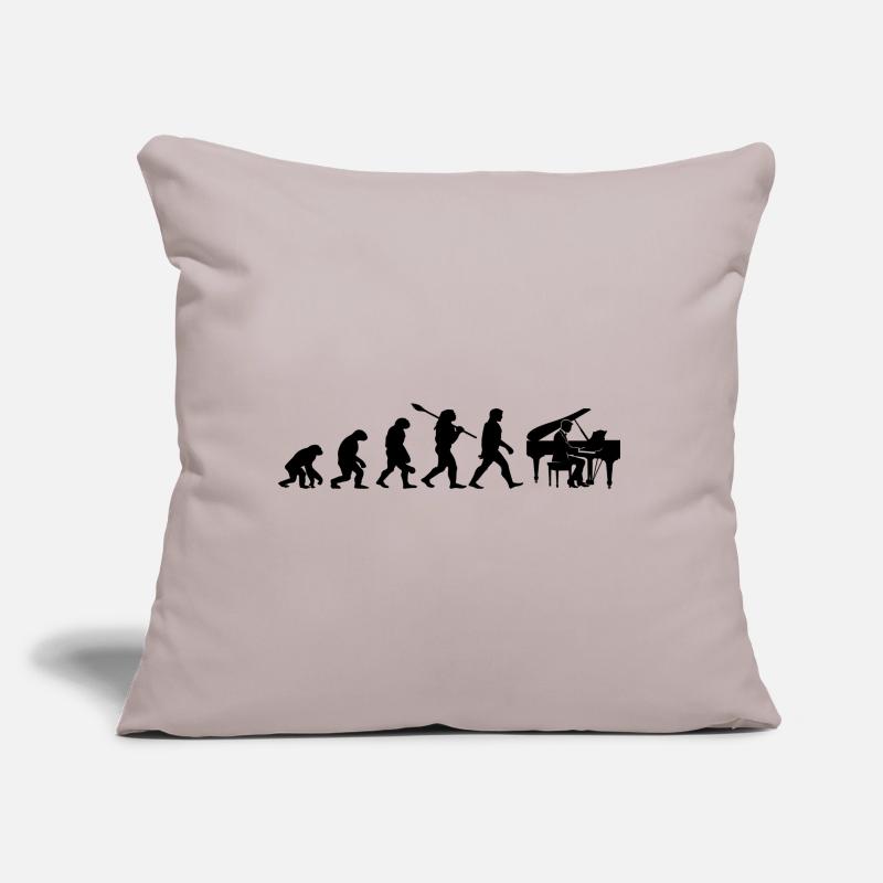 Evolution Pianist Sofakissen mit Füllung 45 x 45 cm