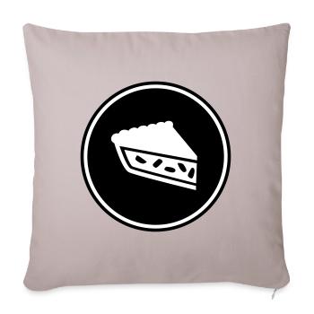 Apple pie - Sofa pillow with filling 45cm x 45cm - light taupe - Front