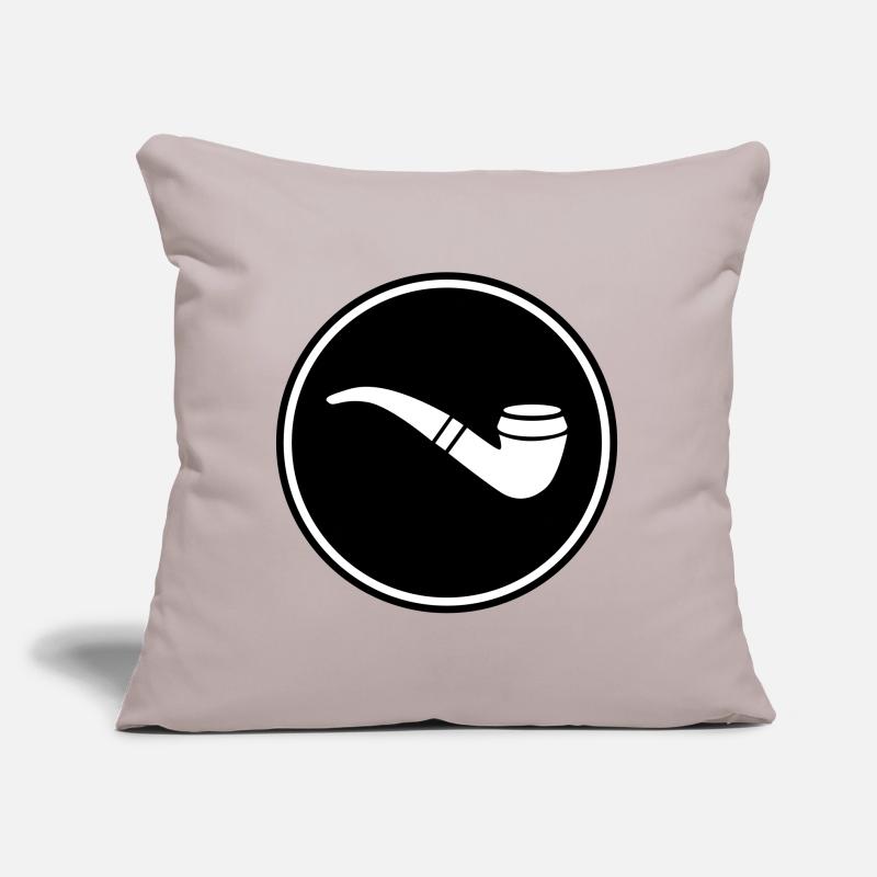 Fumer la pipe Coussin et housse de 45 x 45 cm