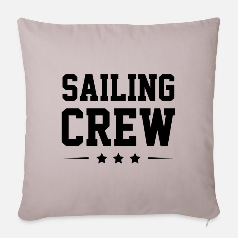 Sailing Crew - Sofakissen mit Füllung 45 x 45 cm - helles Taupe
