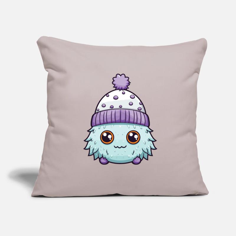 Cold, Winter, Creature, Eskimo Sofa pillow with filling 45cm x 45cm