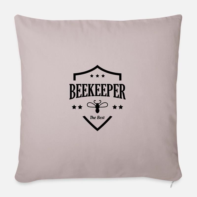 Imker / Imker - Sofakissen mit Füllung 45 x 45 cm - helles Taupe
