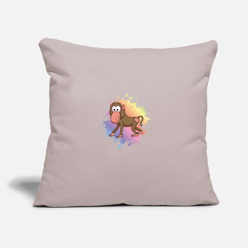 Monkey monkey comic Sofa pillow with filling 45cm x 45cm