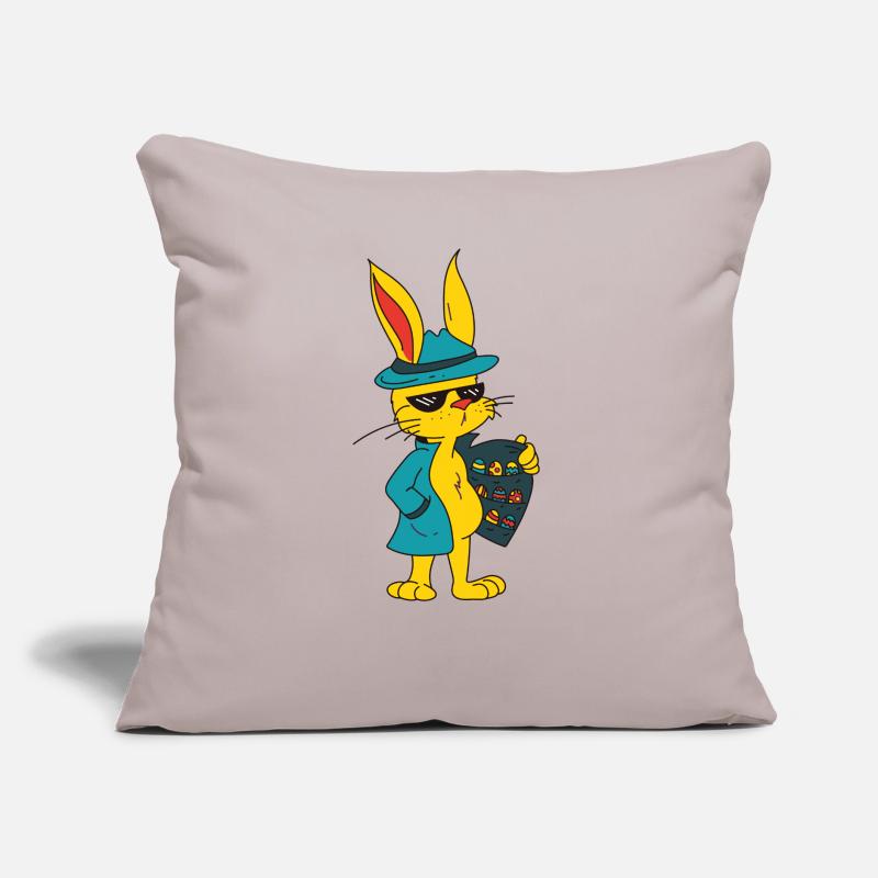 Funny Easter Motifs Easter Easter Eggs Sofa pillow with filling 45cm x 45cm