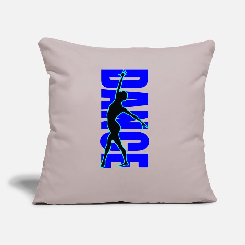Danse - Cours de danse - Studio de danse - danse Coussin et housse de 45 x 45 cm