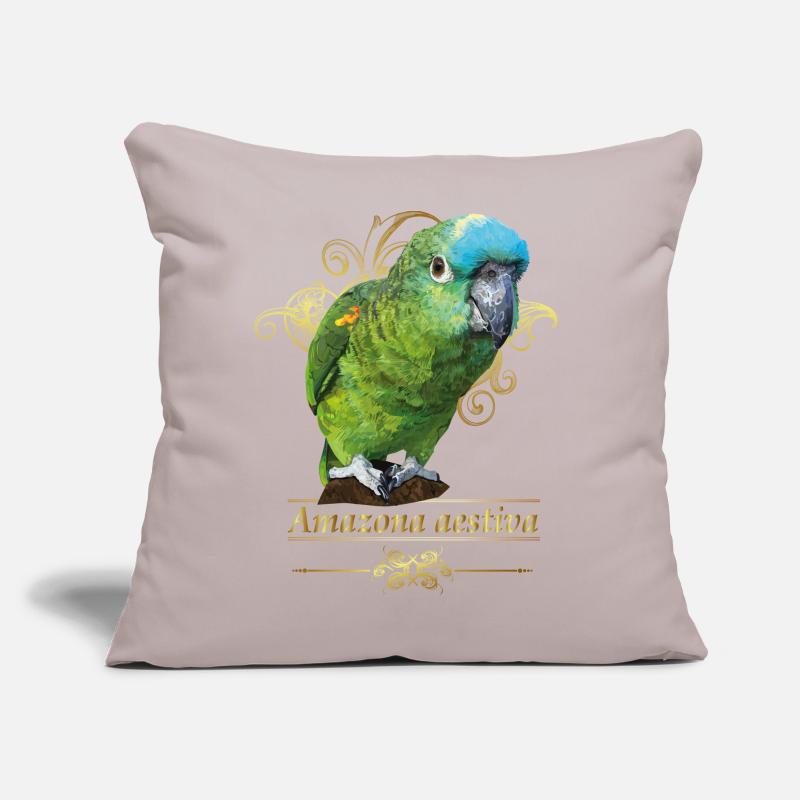 Amazone à front bleu Coussin et housse de 45 x 45 cm