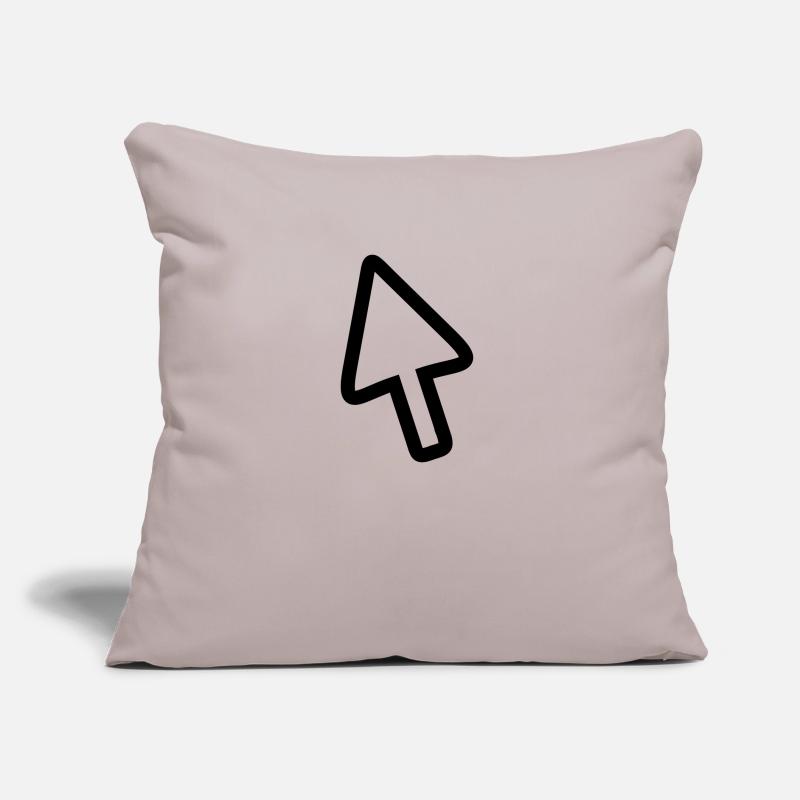 Mouse pointer mouse computer gift for gamers Sofa pillow with filling 45cm x 45cm