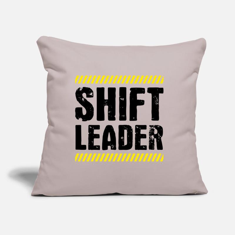 Chef de quart Shiftleader Coussin et housse de 45 x 45 cm