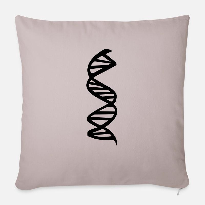 DNA - Sofakissen mit Füllung 45 x 45 cm - helles Taupe