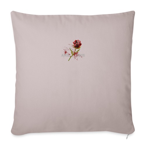 Ambitious rose t-shirt - Poduszka na kanapę z wkładem 45 x 45 cm
