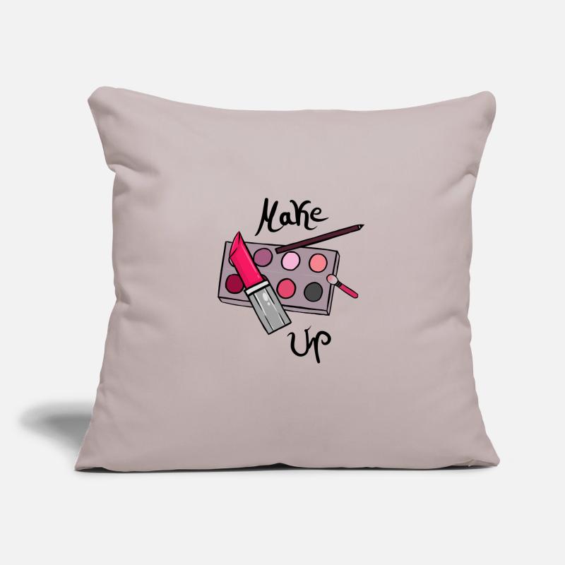 Make up Sofa pillow with filling 45cm x 45cm