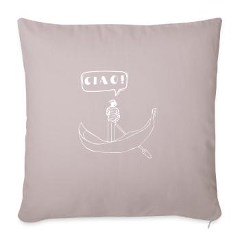 Venice Gondola Italy Venezia - Sofa pillow with filling 45cm x 45cm - light taupe - Front