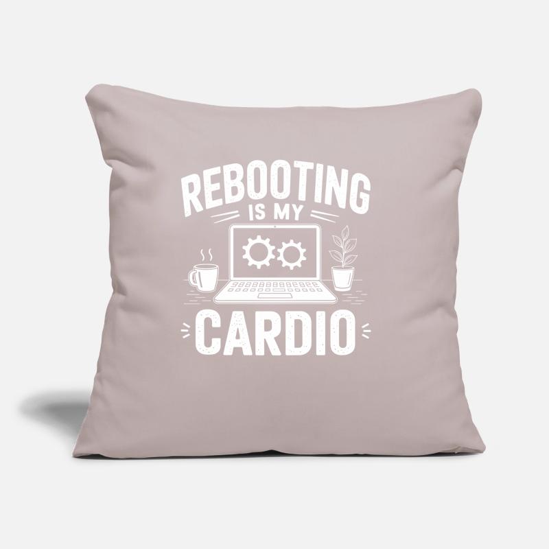 Administrator Support Nerd Computer Tech Sofa pillow with filling 45cm x 45cm