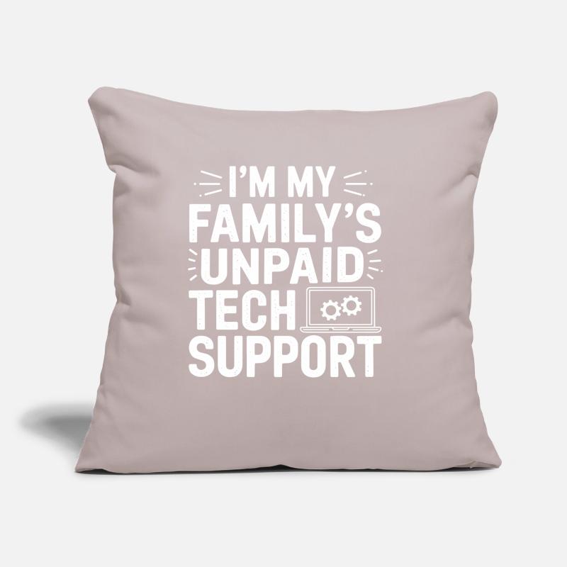 Support Administrateur Nerd Computer Tech Coussin et housse de 45 x 45 cm