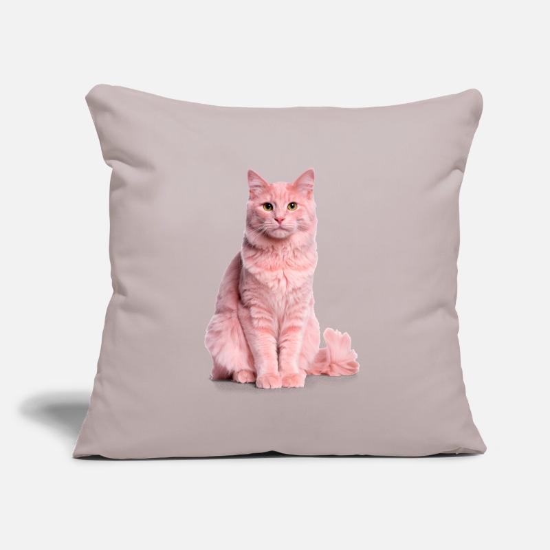Pink Cat – Good Pet Edition Sofakissen mit Füllung 45 x 45 cm