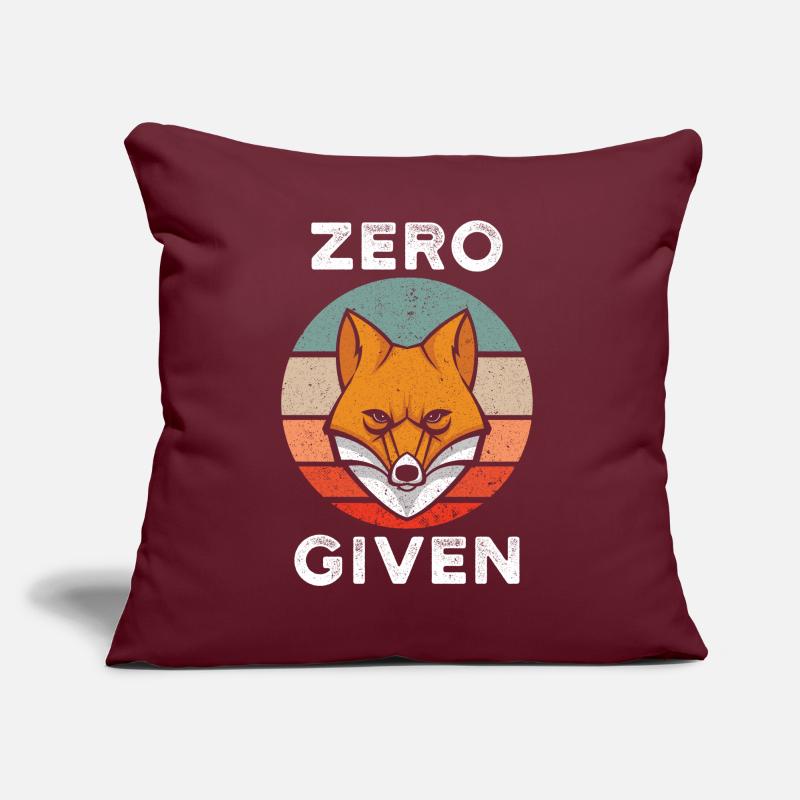 Zero Fox Given Coussin et housse de 45 x 45 cm