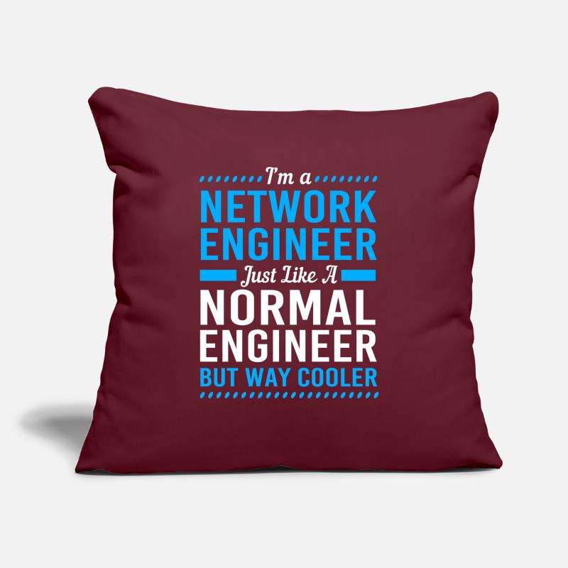 Network Computer Scientist Programmer Admin Sofa pillow with filling 45cm x 45cm