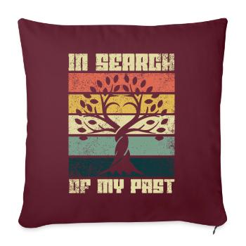 Genealogie Genetik Genealogist Vorfahren - Sofakissen mit Füllung 45 x 45 cm - Burgunderrot - Vorne
