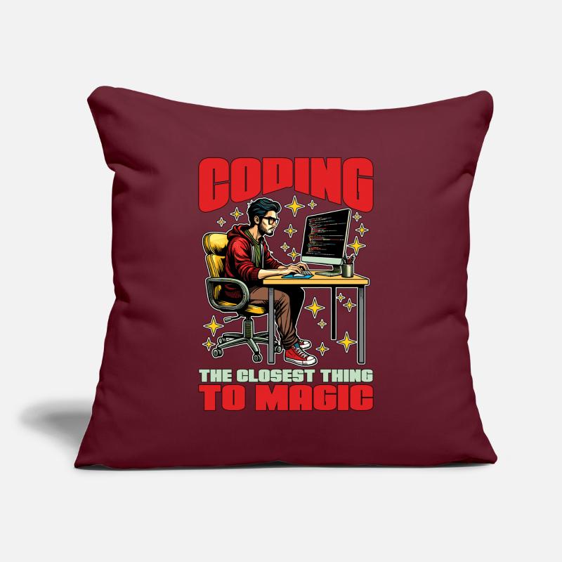 Le codage du codeur est ce qui se rapproche le plus de Magic Developer Coussin et housse de 45 x 45 cm