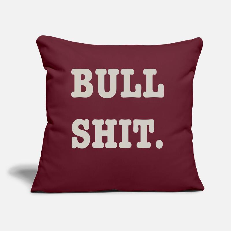 bullshit Sofa pillow with filling 45cm x 45cm
