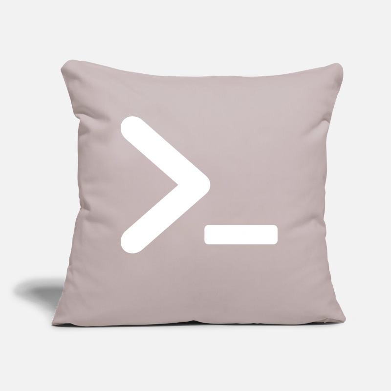 >_ invite du programme du système d’exploitation Coussin et housse de 45 x 45 cm