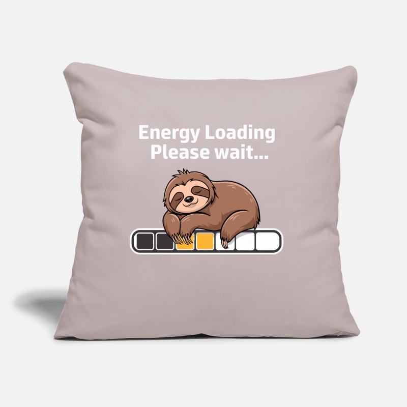 Lazy Sloth – Fun Power Saving Design Sofa pillow with filling 45cm x 45cm