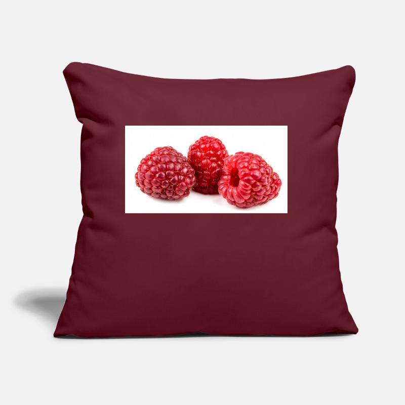 Himbeere. raspberry Sofakissen mit Füllung 45 x 45 cm