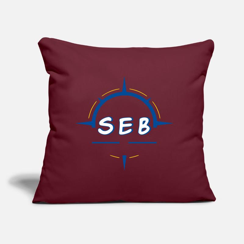 Seb Coussin et housse de 45 x 45 cm