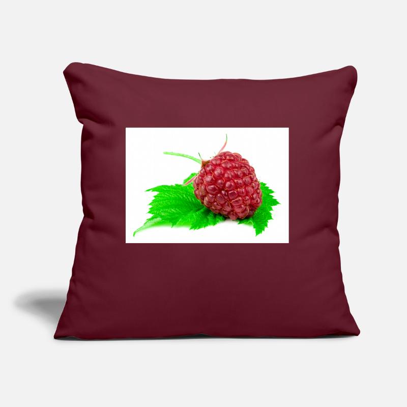 Himbeere. raspberry Sofakissen mit Füllung 45 x 45 cm