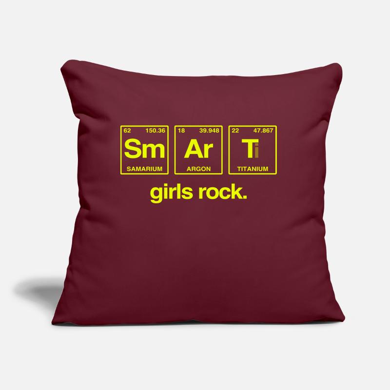 SMART GIRLS ROCK - Système Perdiode Elements Coussin et housse de 45 x 45 cm