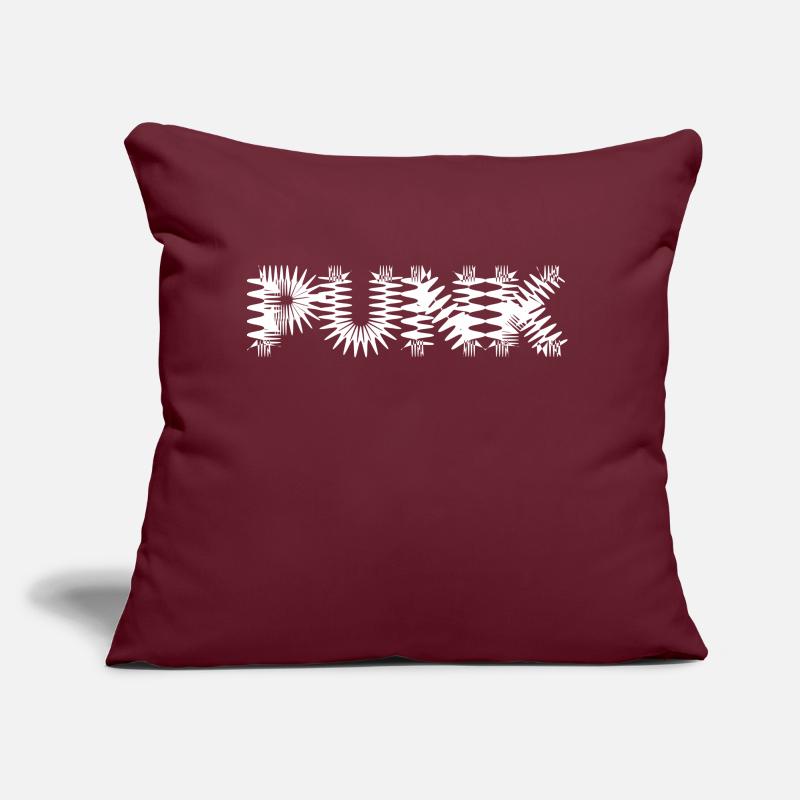 conception de logo punk déformé Coussin et housse de 45 x 45 cm