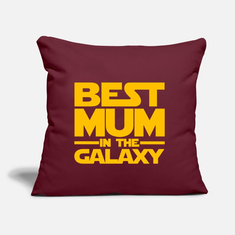 Die beste Mutter der Galaxis - Muttertagsgeschenk Sofakissen mit Füllung 45 x 45 cm