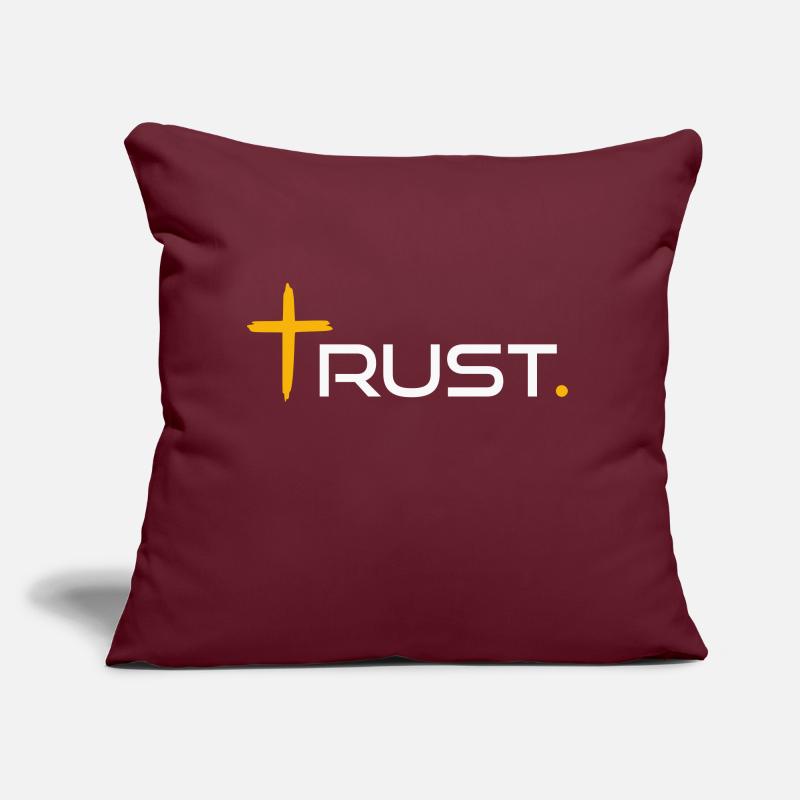 trust by csdesign Sofakissen mit Füllung 45 x 45 cm