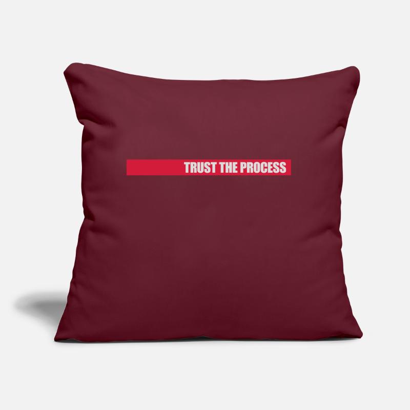 faire confiance au processus Devis Coussin et housse de 45 x 45 cm