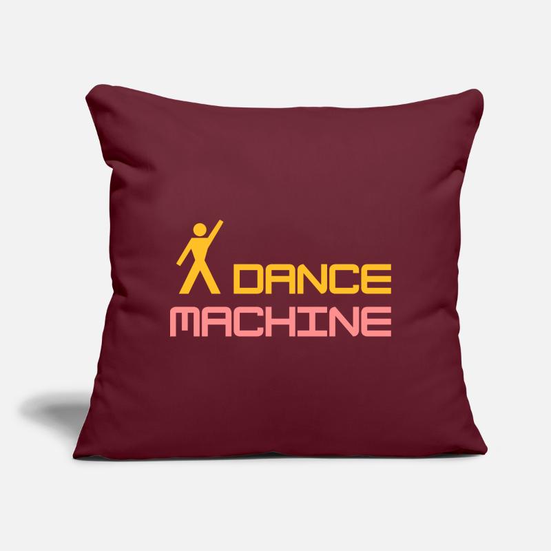★ Couleurs de conception modifiables ★ Dance Machine Coussin et housse de 45 x 45 cm