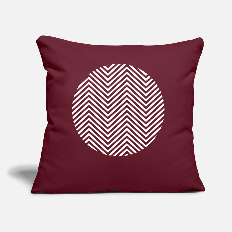 conception de cercles géométriques Coussin et housse de 45 x 45 cm