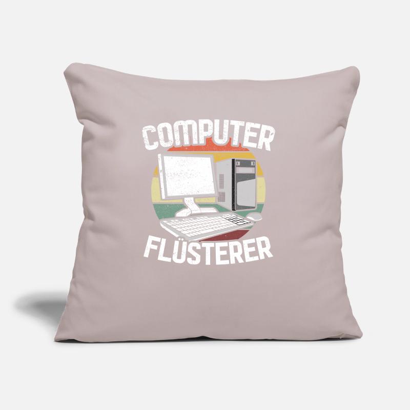 Computer Flüsterer Computer Nerd Informatik Sofakissen mit Füllung 45 x 45 cm