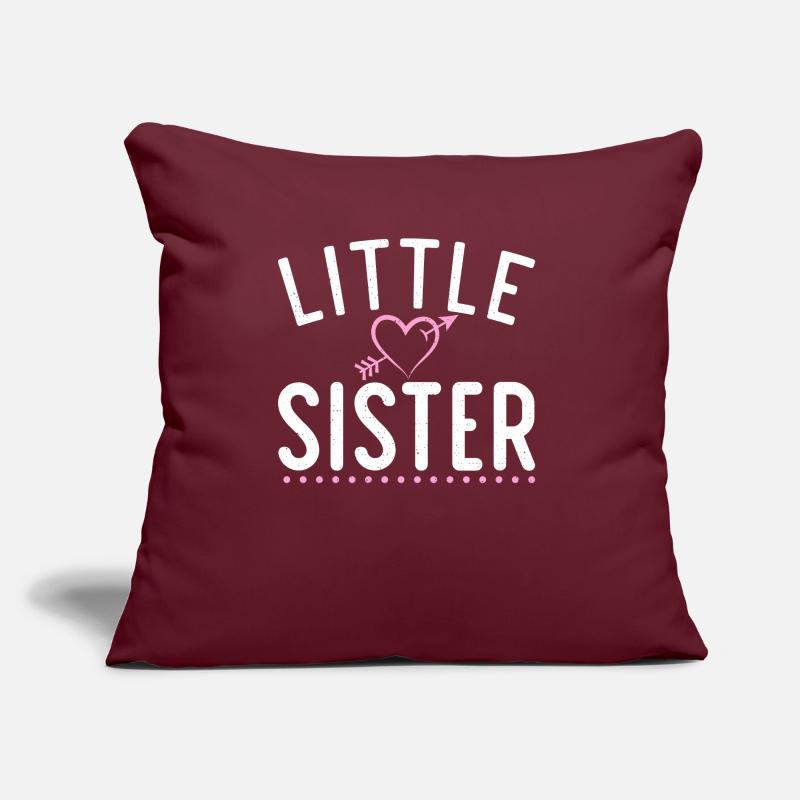 Cadeaux Petite Soeur Coussin et housse de 45 x 45 cm