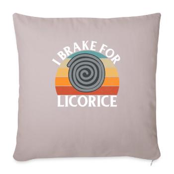 Cadeaux de réglisse - Coussin et housse de 45 x 45 cm - taupe clair - Devant
