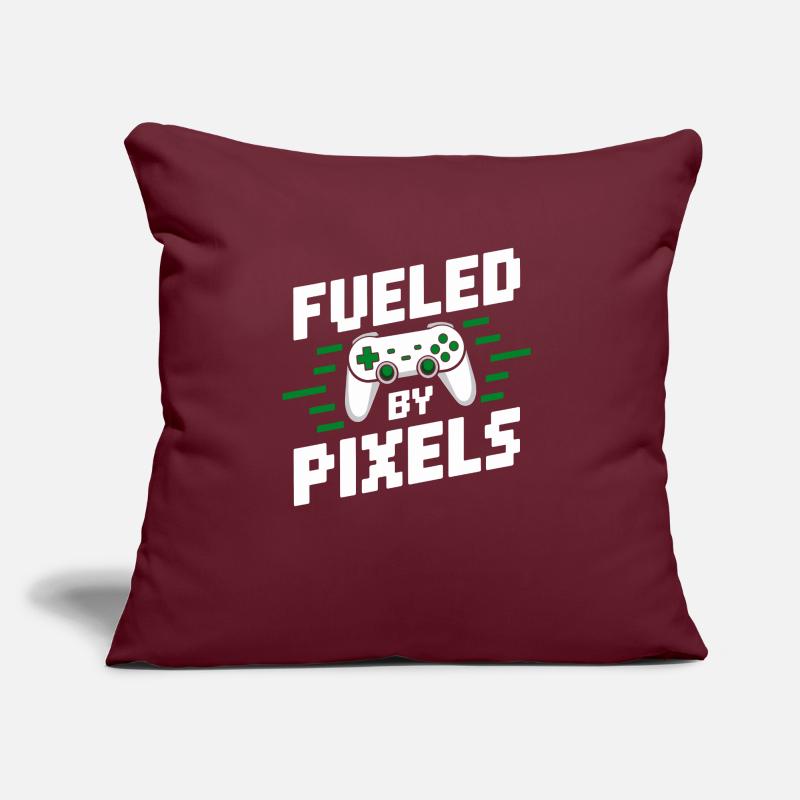 Alimenté par la conception de jeu de pixels Coussin et housse de 45 x 45 cm