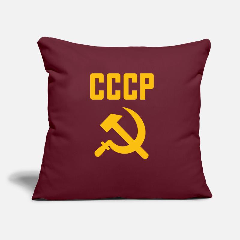 Soviet - Hammer and Sickle Soviet Union - Communist Sofa pillow with filling 45cm x 45cm