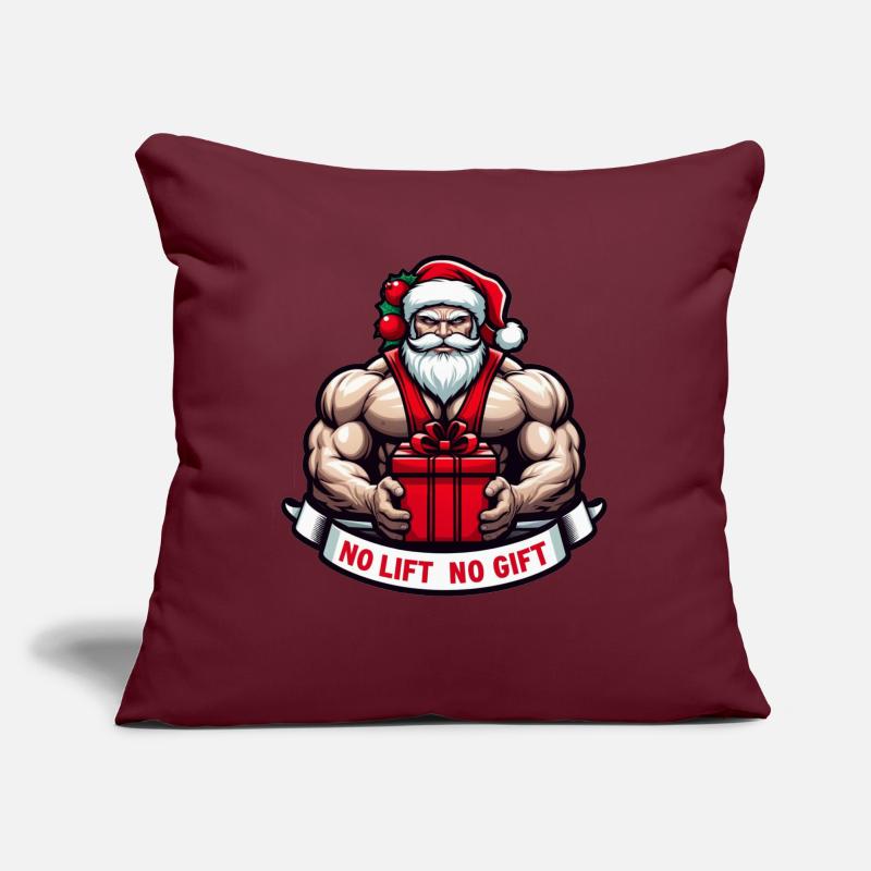 No lift no gift Sofa pillow with filling 45cm x 45cm