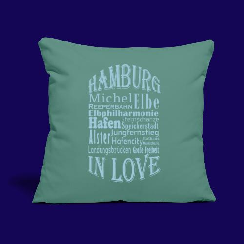 Hamburg in Love: Die Highlights der Hansestadt - Sofakissen mit Füllung 45 x 45 cm
