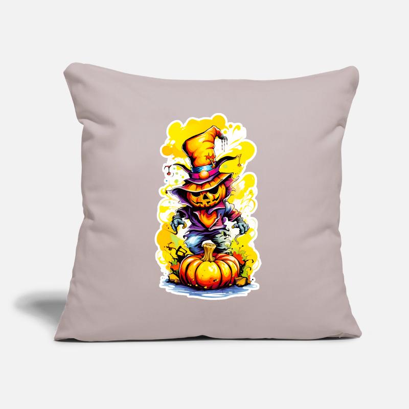 Jack o Lantern 03 Sofakissen mit Füllung 45 x 45 cm